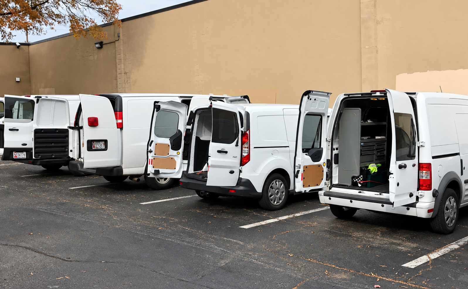 Mr. Locksmith service van fleet in Baltimore, MD